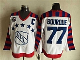 NHL All Star #77 Ray Bourque White CCM Throwback 75TH Stitched NHL Jerseys,baseball caps,new era cap wholesale,wholesale hats
